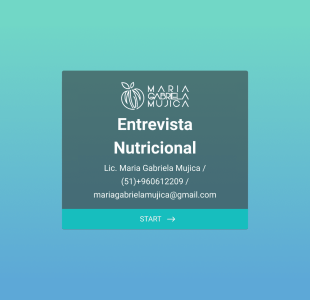 Entrevista Nutricional Form Template