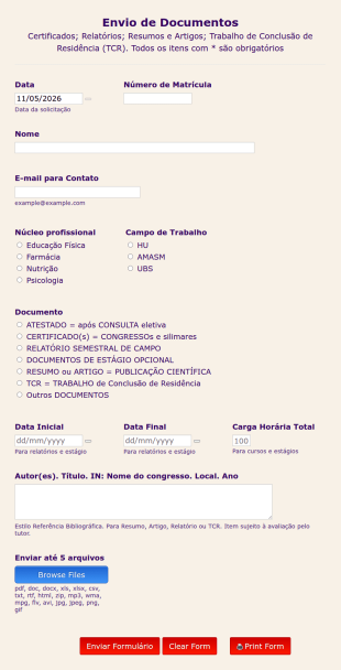 Envio De Documentos