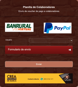 Envío De Voucher De Pago A Colaboradores
