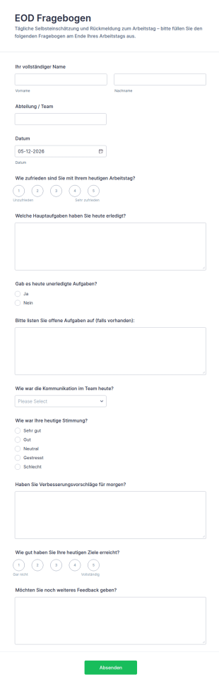 EOD Umfrage