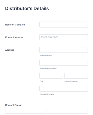 Equipment Inventory Form Template
