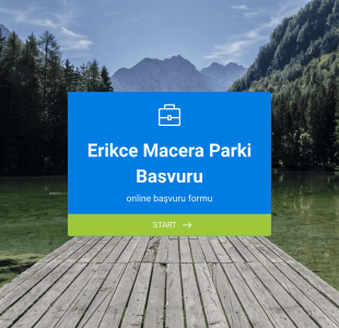 Erikçe Macera Parkı Etkinlik Başvuru Form Template