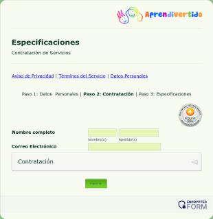 Especificaciones