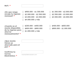 Estado De Situación Chile Form Template