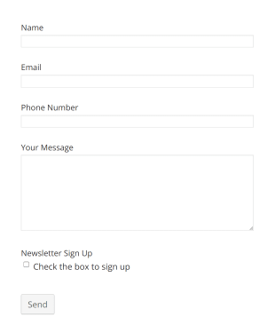 Eternal Contact Form Template