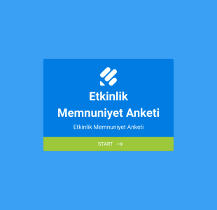 Etkinlik Memnuniyet Anketi Form Template