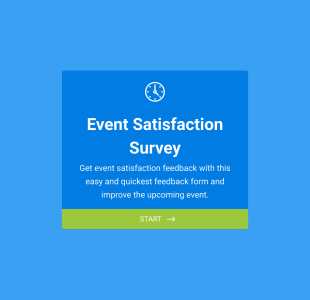 Etkinlik Memnuniyeti Anket Form Template