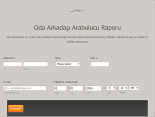Ev Arkadaşı Arabuluculuk Raporu Form Şablonu