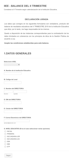 Evaluación De Indicadores Del Sector Educativo