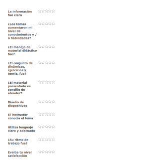 Evaluacion Del Instructor