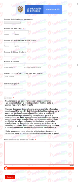 Evaluación Y Balance De Programa Educativo En Inglés Form Template