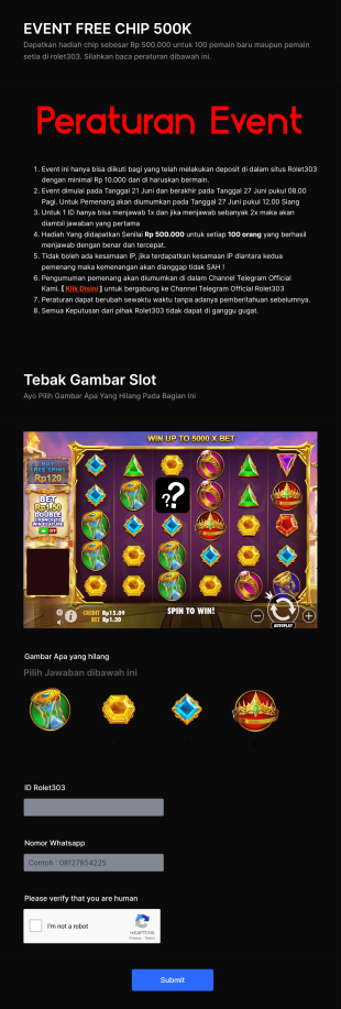 Event Free Chip 500K