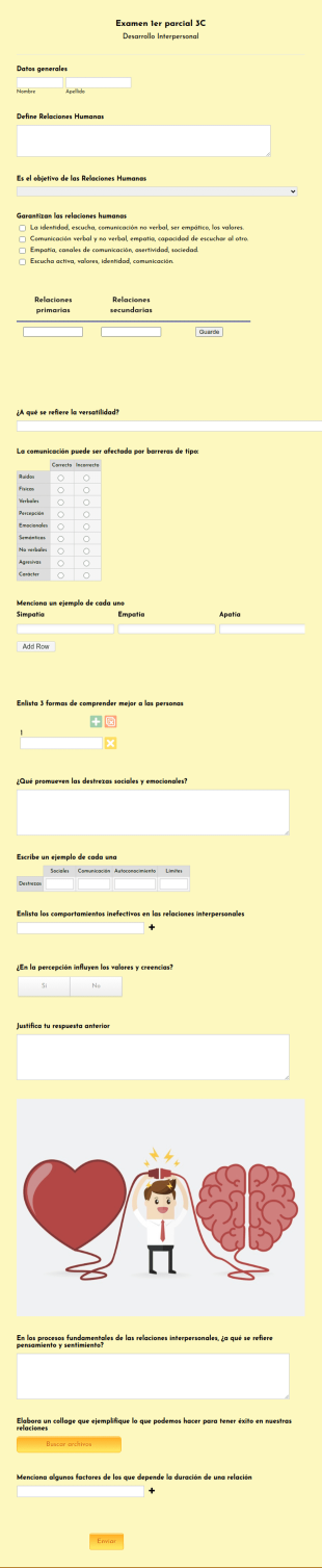 Examen 1er Parcial 3C