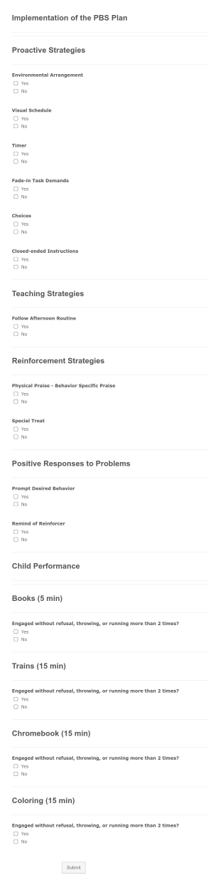 Example_PBS_Form Form Template