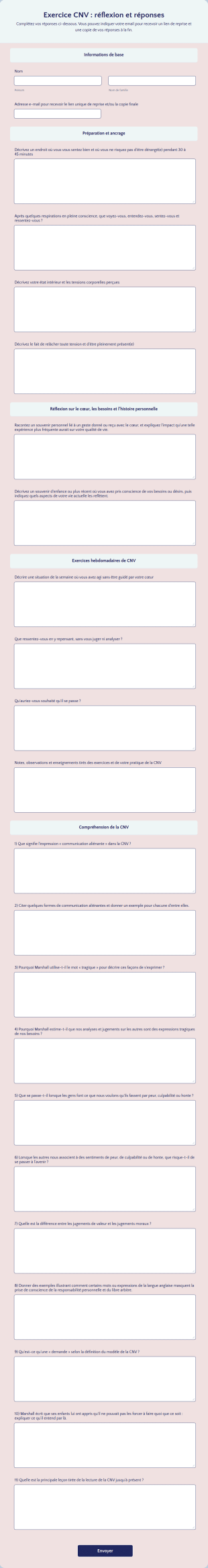 Exercice CNV : Réflexion Et Réponses