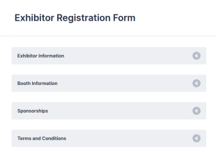 Exhibitor Registration Form Template