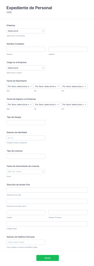 Expediente De Personal
