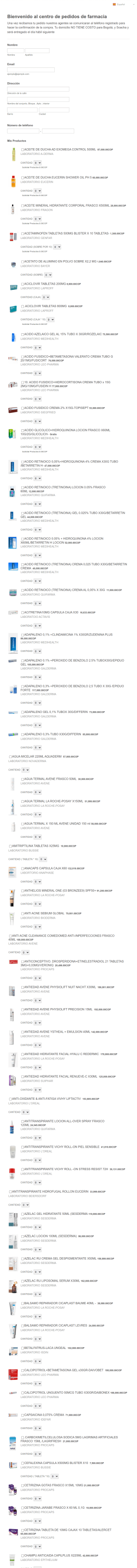 Farmacia Centro Dermatologico Federico Lleras Acosta