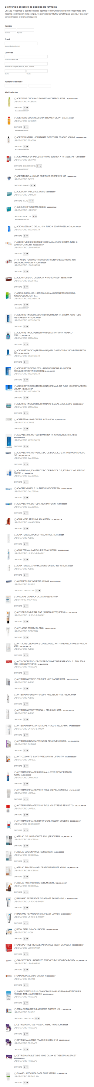 Farmacia Centro Dermatologico Federico Lleras Acosta