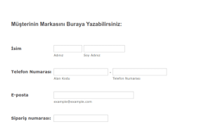 Fatura Adresi Gönderim Değişikliği İsteği Form Şablonu