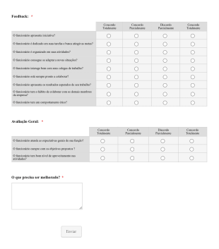 Fedback 360° Para Funcionário