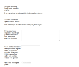 Feedback Reunião Mensal De Resultados