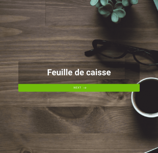 Feuille De Comptage De Caisse