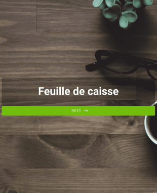 Feuille De Comptage De Caisse Form Template