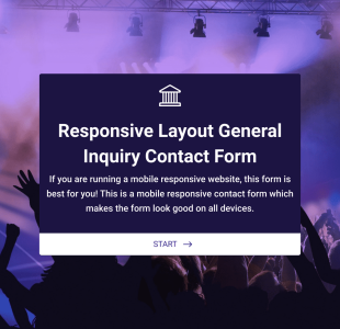 Formulaire De Contact Pour Demandes De Renseignements Form Template