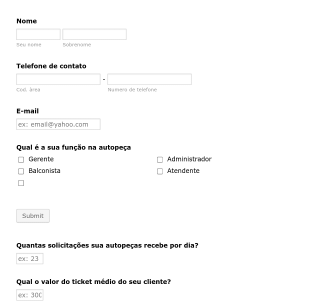 Ficha Cadastral E De Serviços