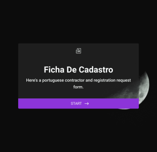 Ficha De Cadastro Form Template