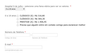 Ficha De Contratação De Convênio Médico