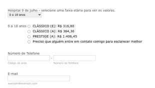 Ficha De Contratação De Convênio Médico