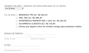 Ficha De Orçamento Para Convênio Médico