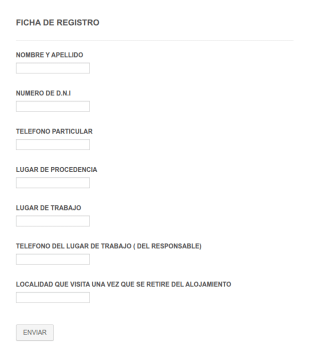 Ficha De Registro
