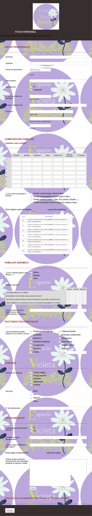 Ficha Personal