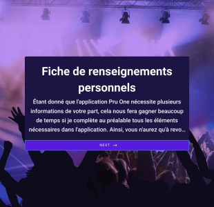 Fiche De Renseignements Personnels Form Template