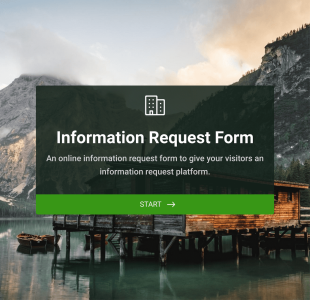 Modèle Formulaire Fiche Entreprise StartUp Form Template