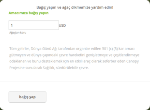 Fidan Bağış Form Şablonu