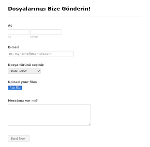 Filepicker.io Form Template