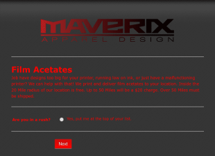 Apparel Design Form Template