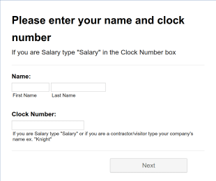 Current FIS Saline COVID 19 Questionnaire Form Template