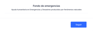 Fondo De Emergencias Form Template