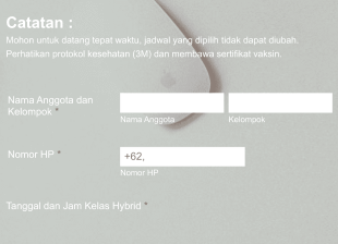 Form Booking Studio Periklanan