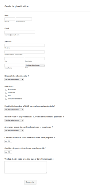 Formulaire D'admission Du Client Immobilier