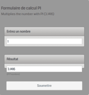 Formulaire De Calcul PI (π)