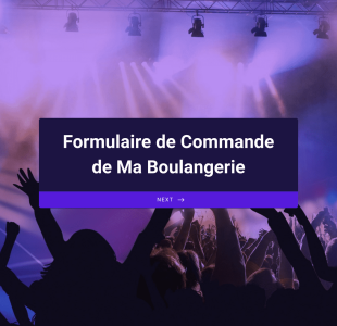 Formulaire De Commande De Ma Boulangerie Form Template