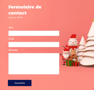 Formulaire De Contact Du Père Noël