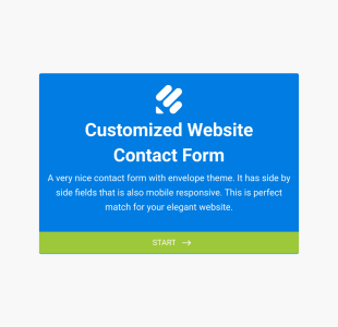 Formulaire De Contact Type Enveloppe Form Template