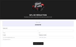 Formulaire De Demande De Coupon Form Template